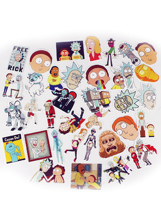 Rick and Morty Stickers