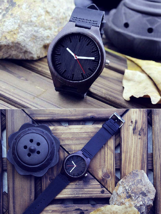 Dark Bamboo Wristwatch